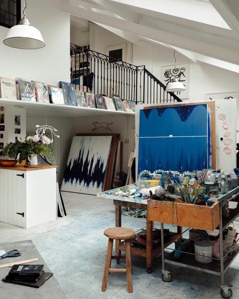 Дом и творческая студия одновременно: удивительный особняк художника в лондоне Дом и творческая студия одновременно: удивительный особняк художника в лондоне