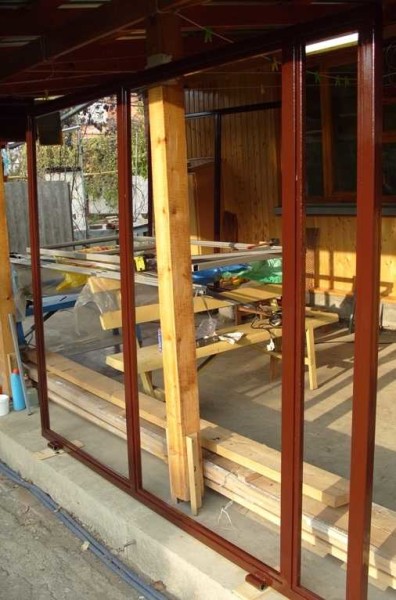 Ворота из профлиста своими руками: фотоотчет + видео Ворота из профлиста своими руками: фотоотчет + видео