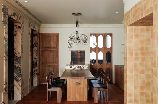 Красивый микс стилей в современной квартире в пекине Красивый микс стилей в современной квартире в пекине