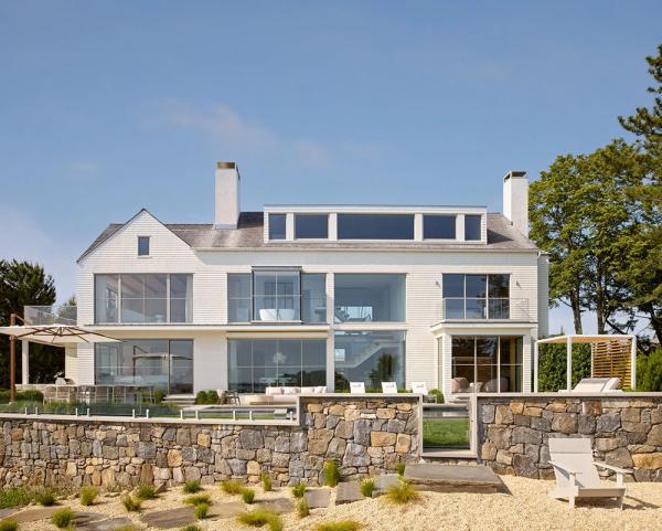 Мягкая элегантность на берегу озера: дом в коннектикуте Мягкая элегантность на берегу озера: дом в коннектикуте