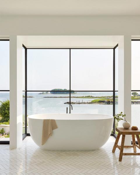 Мягкая элегантность на берегу озера: дом в коннектикуте Мягкая элегантность на берегу озера: дом в коннектикуте