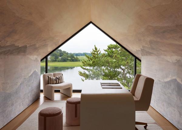 Мягкая элегантность на берегу озера: дом в коннектикуте Мягкая элегантность на берегу озера: дом в коннектикуте