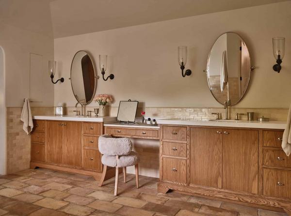 Мягкий интерьер вне времени для испанской виллы в калифорнии Мягкий интерьер вне времени для испанской виллы в калифорнии