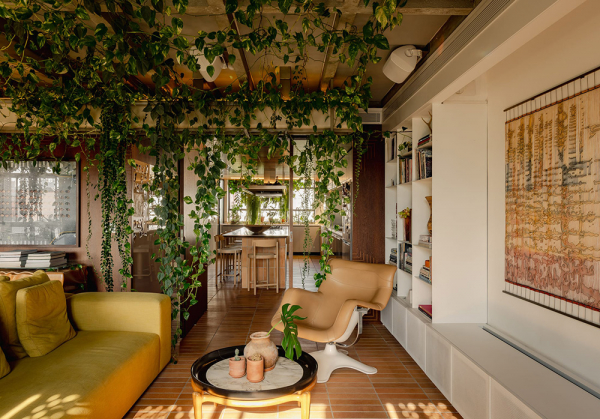 Настоящие городские джунгли: квартира в сан-паулу Настоящие городские джунгли: квартира в сан-паулу