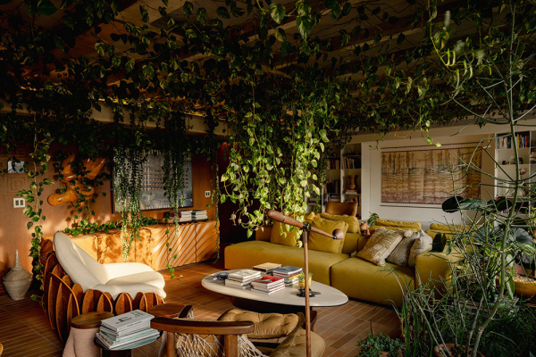 Настоящие городские джунгли: квартира в сан-паулу Настоящие городские джунгли: квартира в сан-паулу