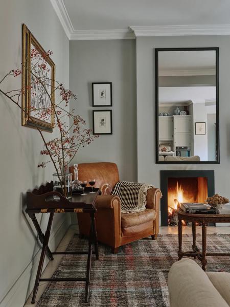 Роскошные праздничные интерьеры дома дизайнера одежды в лондоне Роскошные праздничные интерьеры дома дизайнера одежды в лондоне