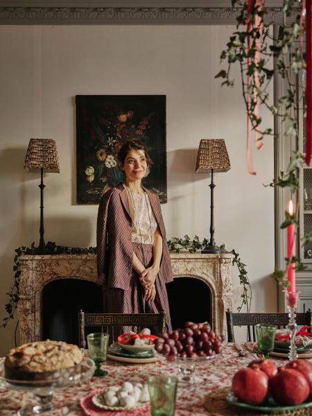 Роскошные праздничные интерьеры дома дизайнера одежды в лондоне Роскошные праздничные интерьеры дома дизайнера одежды в лондоне