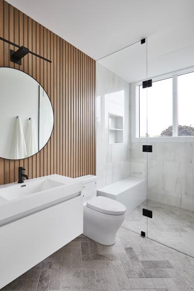 Роскошный деревянный потолок в интерьере модной квартиры в торонто Роскошный деревянный потолок в интерьере модной квартиры в торонто