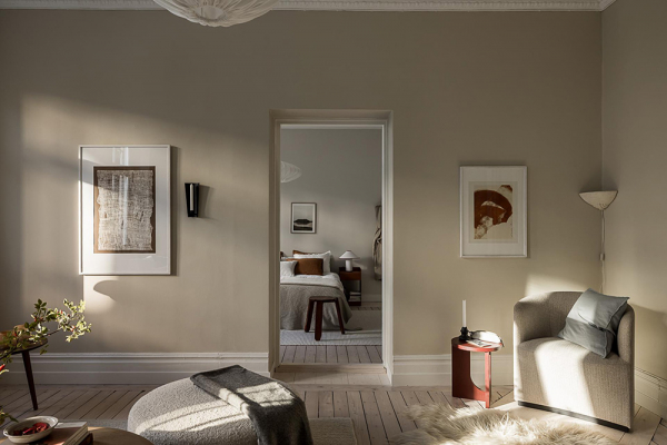 Сдержанная красота нейтрального интерьера: квартира в гетеборге Сдержанная красота нейтрального интерьера: квартира в гетеборге