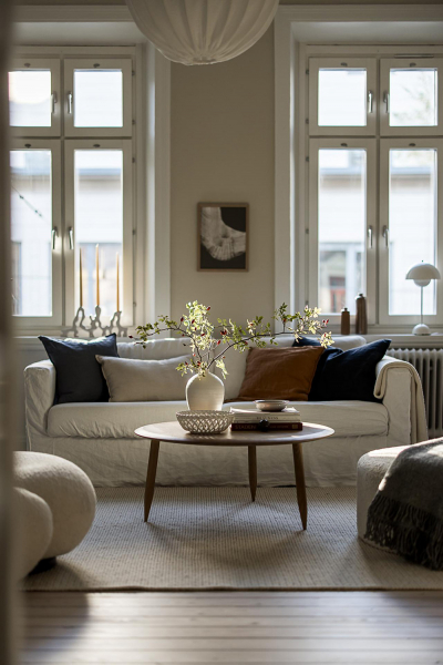 Сдержанная красота нейтрального интерьера: квартира в гетеборге Сдержанная красота нейтрального интерьера: квартира в гетеборге