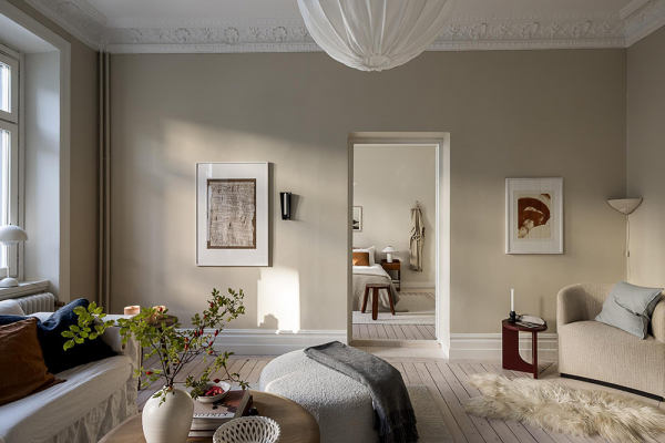 Сдержанная красота нейтрального интерьера: квартира в гетеборге Сдержанная красота нейтрального интерьера: квартира в гетеборге