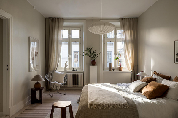 Сдержанная красота нейтрального интерьера: квартира в гетеборге Сдержанная красота нейтрального интерьера: квартира в гетеборге