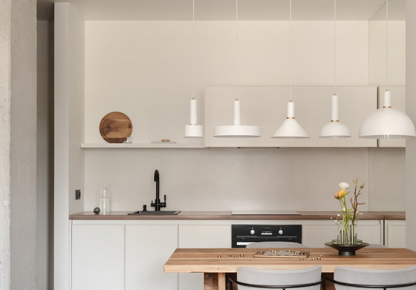 Стильный минимализм в молочных тонах: маленькая двушка в киеве (45 кв. М) Стильный минимализм в молочных тонах: маленькая двушка в киеве (45 кв. М)