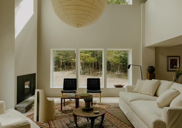 Второй свет и воздух: приятный интерьер красивого загородного коттеджа в штате нью-йорк Второй свет и воздух: приятный интерьер красивого загородного коттеджа в штате нью-йорк