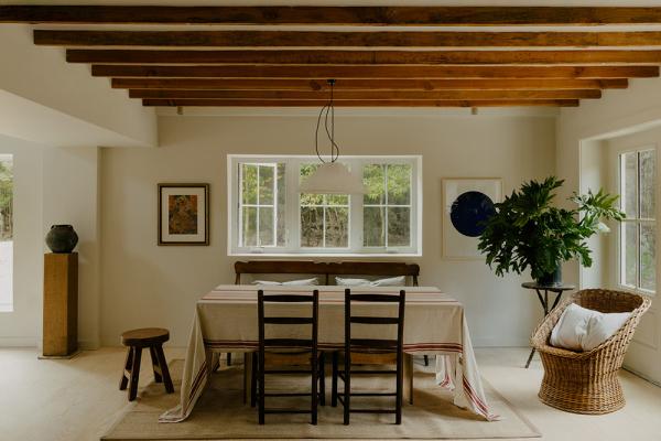 Второй свет и воздух: приятный интерьер красивого загородного коттеджа в штате нью-йорк Второй свет и воздух: приятный интерьер красивого загородного коттеджа в штате нью-йорк