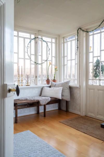 Зелёное рождество на даче в швеции Зелёное рождество на даче в швеции