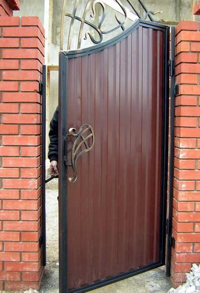 Как сделать калитку в заборе Как сделать калитку в заборе