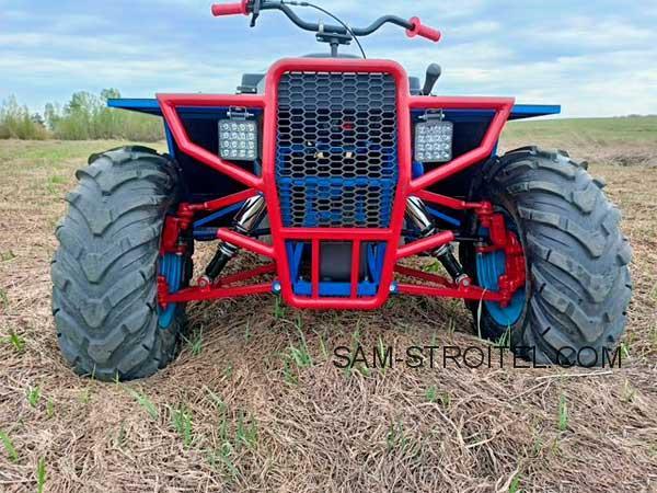 Как я сделал самодельный квадроцикл своими руками Как я сделал самодельный квадроцикл своими руками
