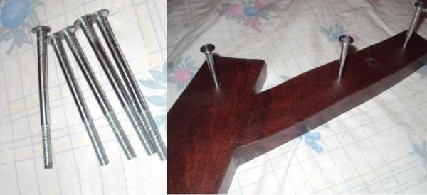 Как сделать настенную вешалку Как сделать настенную вешалку