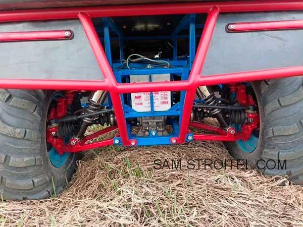 Как я сделал самодельный квадроцикл своими руками Как я сделал самодельный квадроцикл своими руками