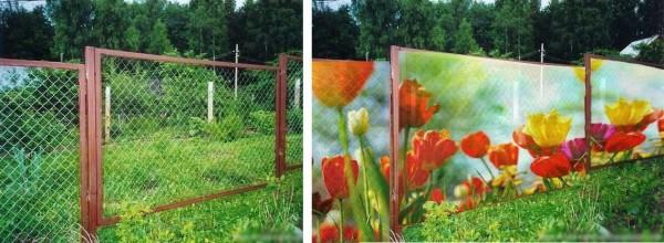 Фото-заборы: фото сетка для ограждений Фото-заборы: фото сетка для ограждений