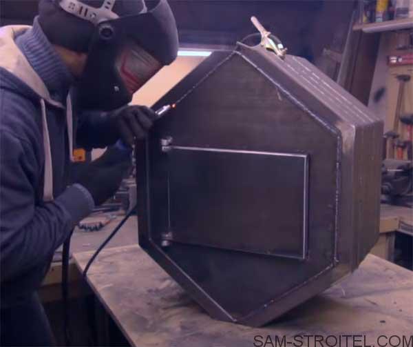 Печь из профильной трубы своими руками (22 фото) Печь из профильной трубы своими руками (22 фото)