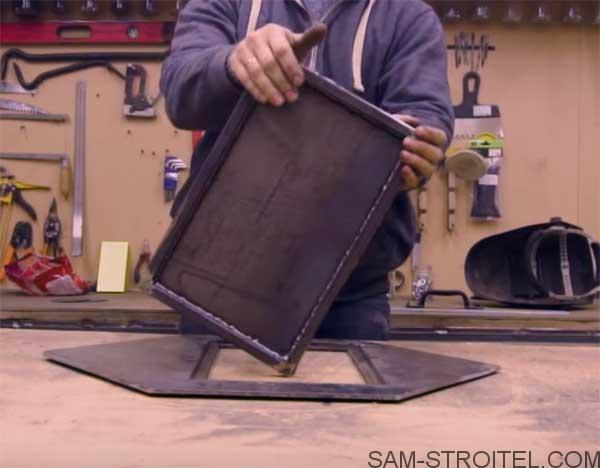 Печь из профильной трубы своими руками (22 фото) Печь из профильной трубы своими руками (22 фото)