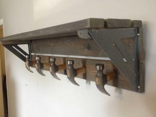Как сделать настенную вешалку Как сделать настенную вешалку