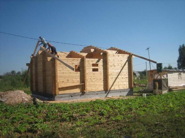 Как построить дом из бруса: технология + фотоотчет + видео Как построить дом из бруса: технология + фотоотчет + видео