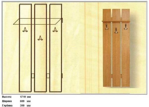 Как сделать настенную вешалку Как сделать настенную вешалку