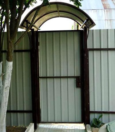 Как сделать калитку в заборе Как сделать калитку в заборе