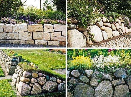 Как сделать забор из булыжника Как сделать забор из булыжника