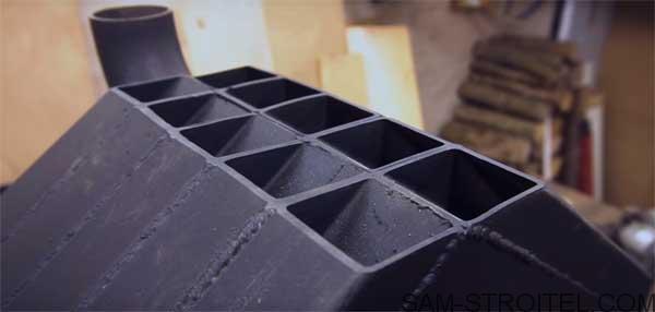 Печь из профильной трубы своими руками (22 фото) Печь из профильной трубы своими руками (22 фото)