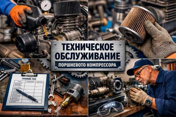 Техническое обслуживание поршневого компрессора: полное руководство для надежной и долгой работы Техническое обслуживание поршневого компрессора: полное руководство для надежной и долгой работы