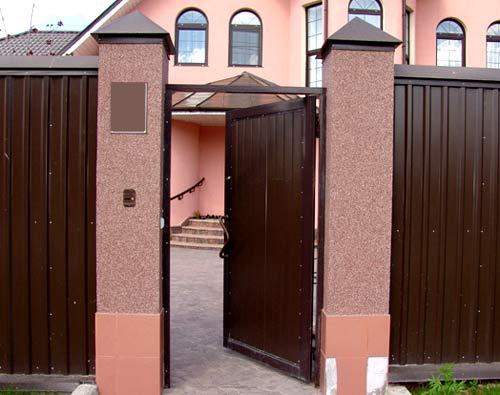 Как сделать калитку в заборе Как сделать калитку в заборе