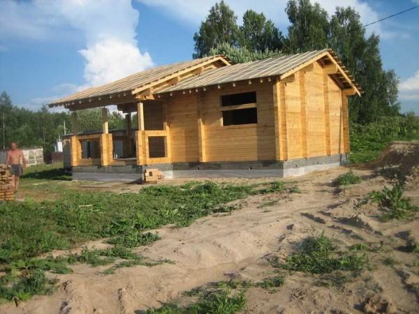 Как построить дом из бруса: технология + фотоотчет + видео Как построить дом из бруса: технология + фотоотчет + видео