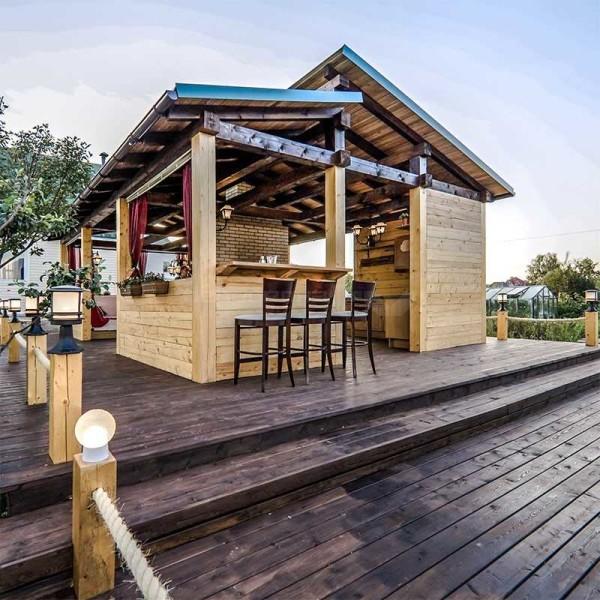 Как построить летнюю кухню (40 фото) Как построить летнюю кухню (40 фото)