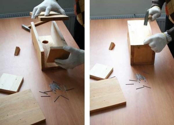 Как сделать скворечник: из досок и бревна для разных птиц Как сделать скворечник: из досок и бревна для разных птиц