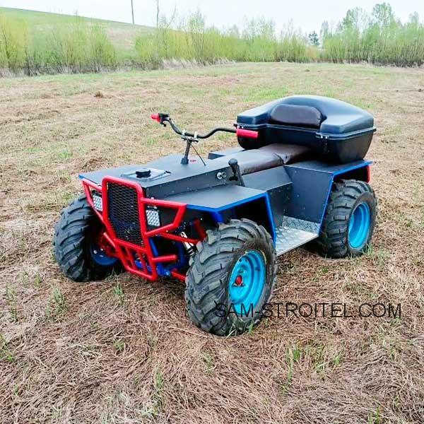 Как я сделал самодельный квадроцикл своими руками Как я сделал самодельный квадроцикл своими руками