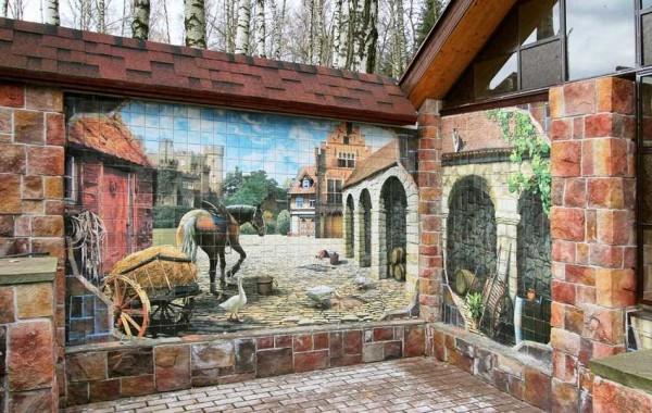 Фото-заборы: фото сетка для ограждений Фото-заборы: фото сетка для ограждений