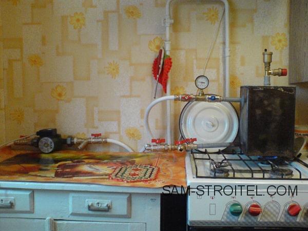 Самодельная система отопления квартиры: фото, схема и описание Самодельная система отопления квартиры: фото, схема и описание