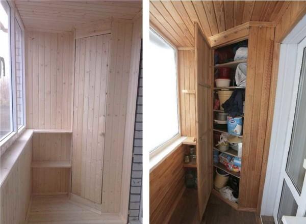 Как сделать шкаф на балкон или лоджию Как сделать шкаф на балкон или лоджию