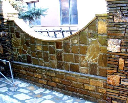 Различные виды камней для забора Различные виды камней для забора