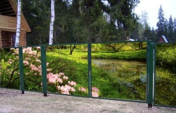 Фото-заборы: фото сетка для ограждений Фото-заборы: фото сетка для ограждений