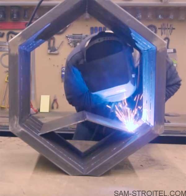 Печь из профильной трубы своими руками (22 фото) Печь из профильной трубы своими руками (22 фото)