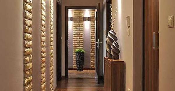 Обои в коридор: выбор типа, цвета, комбинирование Обои в коридор: выбор типа, цвета, комбинирование