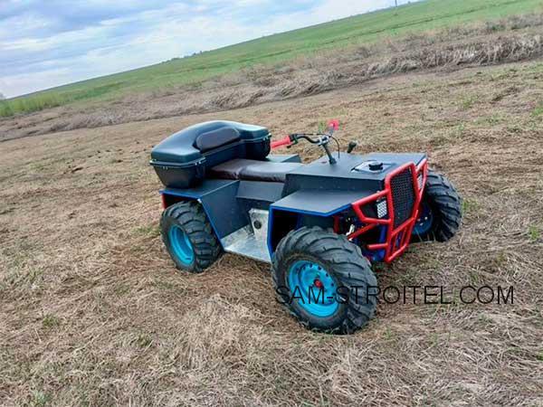 Как я сделал самодельный квадроцикл своими руками Как я сделал самодельный квадроцикл своими руками