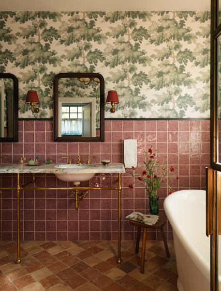 Душевный многослойный интерьер американской дачи от heidi caillier Душевный многослойный интерьер американской дачи от heidi caillier