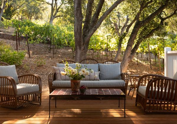 Душевный многослойный интерьер американской дачи от heidi caillier Душевный многослойный интерьер американской дачи от heidi caillier