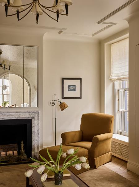 Элегантные европейские интерьеры квартиры в одном из самых красивых домов нью-йорка Элегантные европейские интерьеры квартиры в одном из самых красивых домов нью-йорка